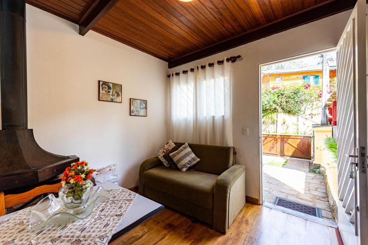 Апартаменты Ap Casal Localizacao E Seguranca Кампус-ду-Жордау Экстерьер фото